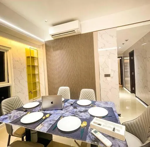 Apartamento Luxurious 3br In Bay Across Okada Ii 12pax